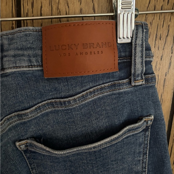 Lucky Brand Blue Denim Jeans with Contrast Stitching - Picture 5 of 5